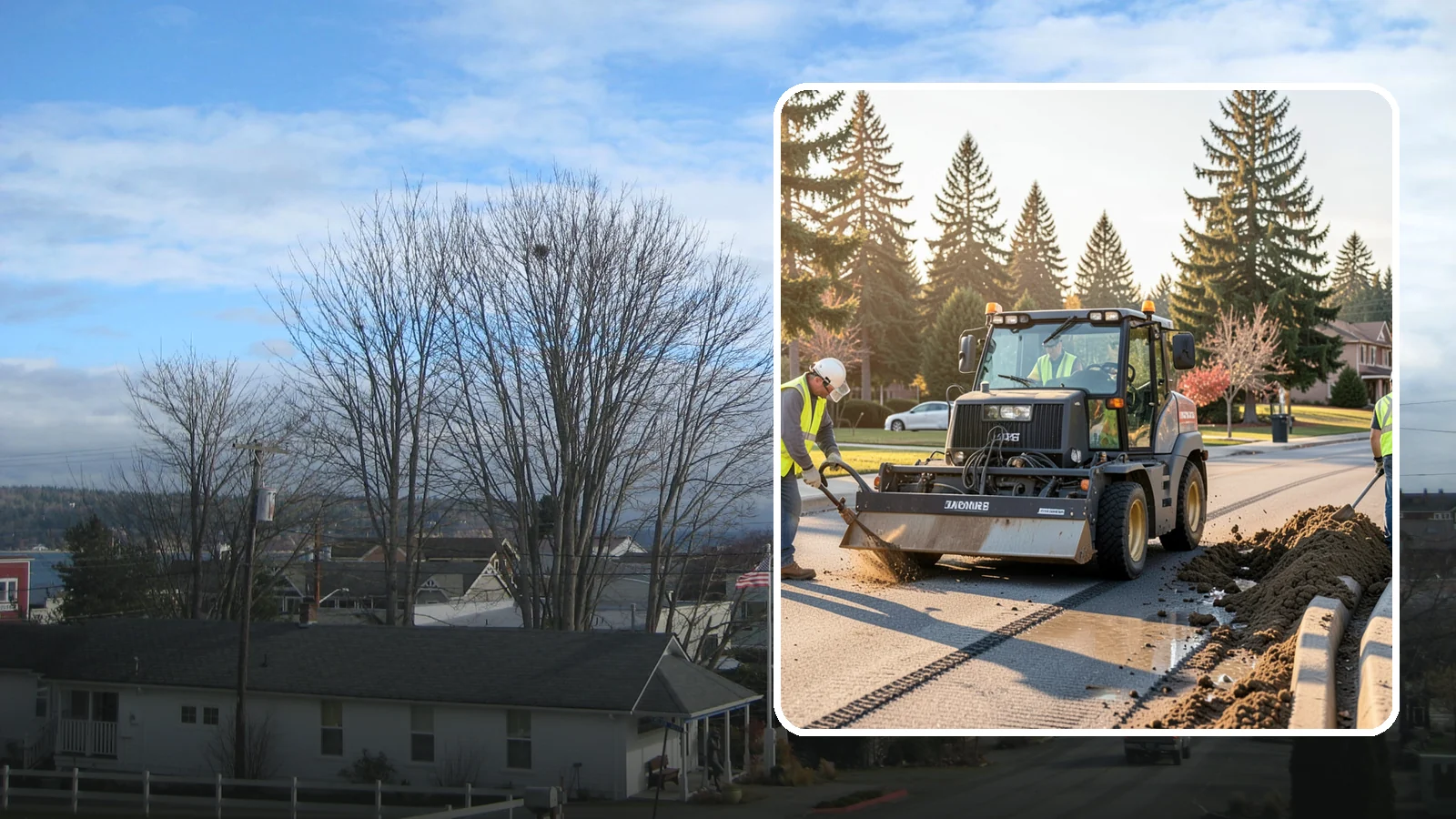 Silt & Sediment Removal in Langley, Island County, WA - Removal of accumulated silt and sediment from stormwater conveyances and facilities.