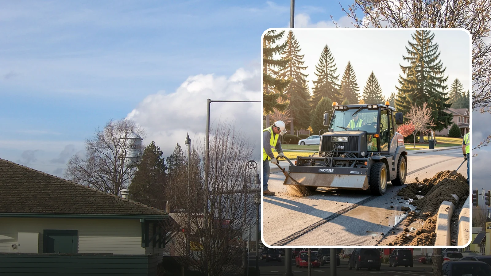 Silt & Sediment Removal in Marysville, Snohomish County, WA - Removal of accumulated silt and sediment from stormwater conveyances and facilities.