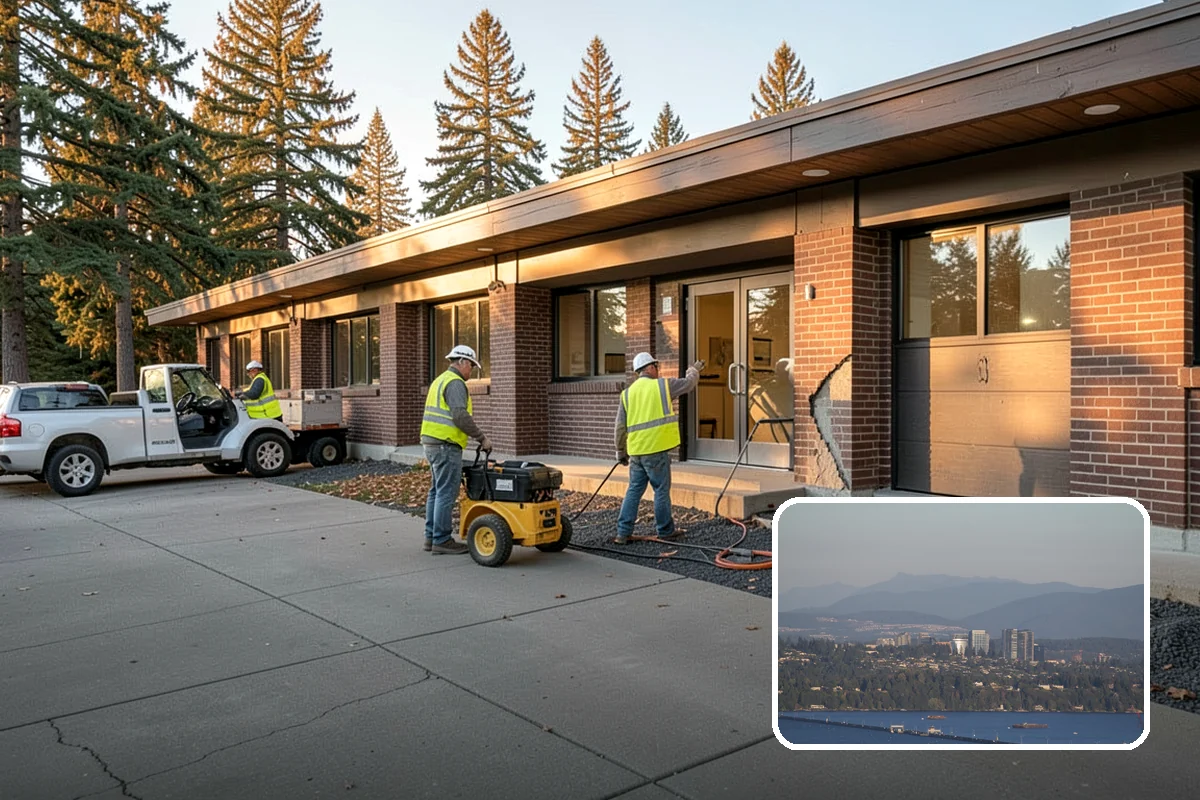 Silt & Sediment Removal in Medina, King County, WA - Restored conveyance and storage capacity