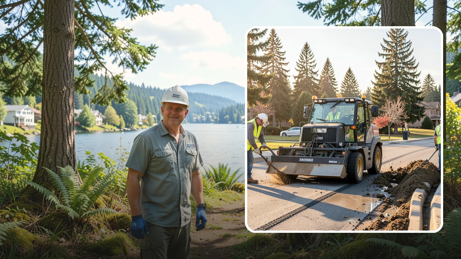 Silt & Sediment Removal in Milton, King County, WA - Removal of accumulated silt and sediment from stormwater conveyances and facilities.