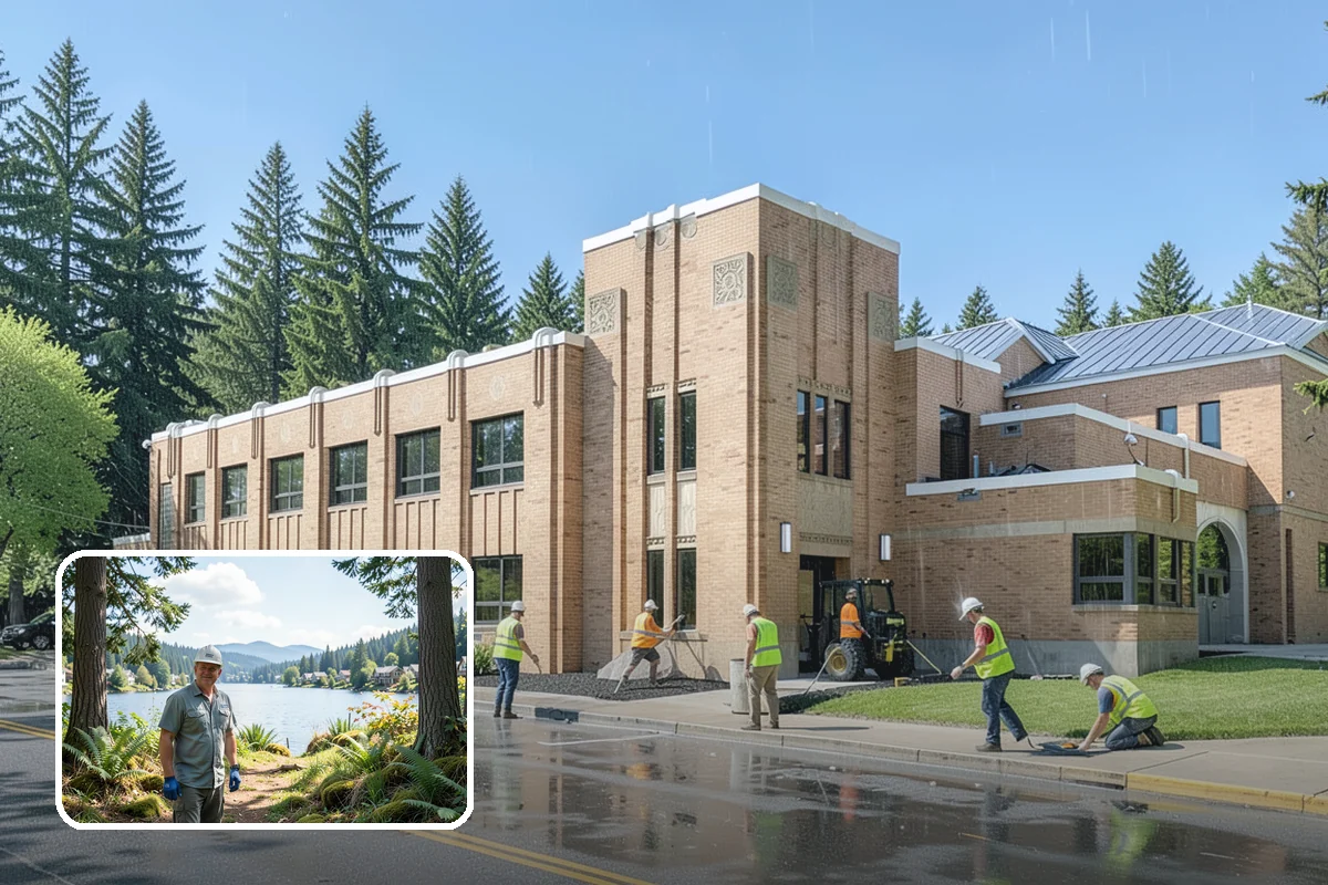 Silt & Sediment Removal in Milton, King County, WA - Restored conveyance and storage capacity