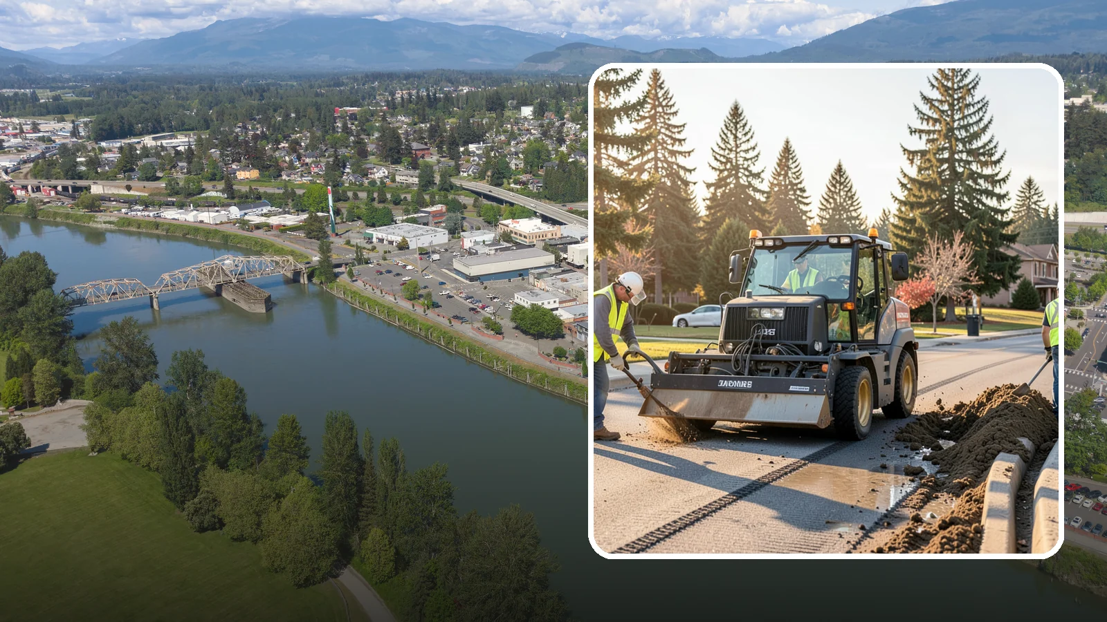 Silt & Sediment Removal in Mount Vernon, Skagit County, WA - Removal of accumulated silt and sediment from stormwater conveyances and facilities.