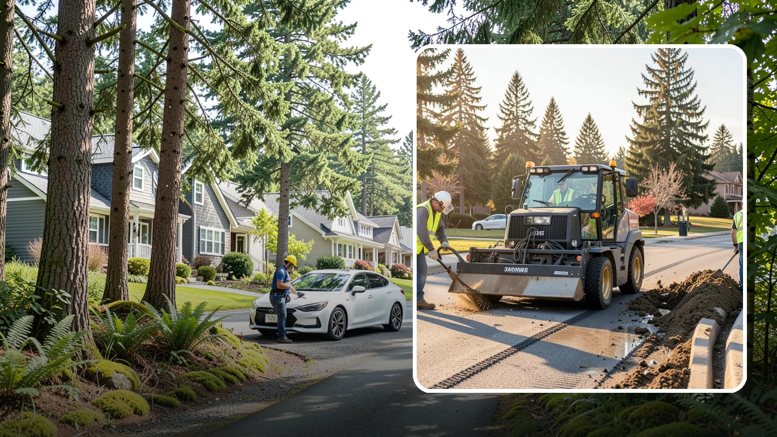 Silt & Sediment Removal in Normandy Park, King County, WA - Removal of accumulated silt and sediment from stormwater conveyances and facilities.