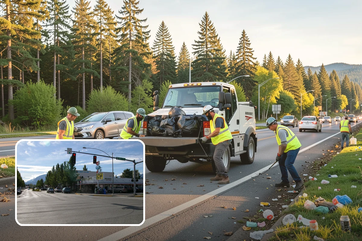 Silt & Sediment Removal in North Bend, King County, WA - Restored conveyance and storage capacity