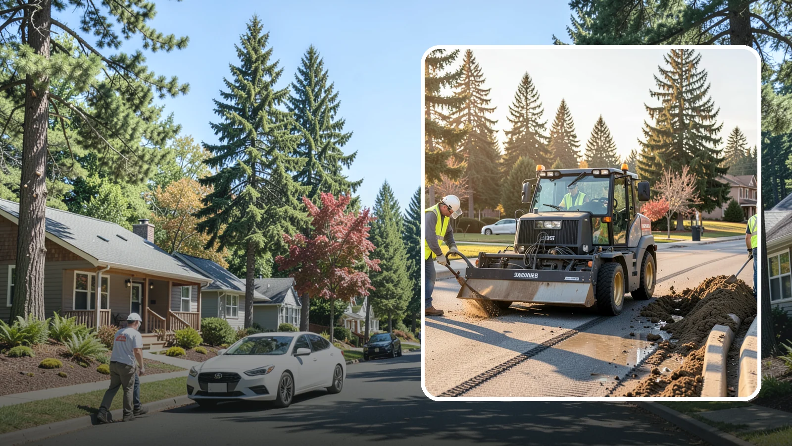Silt & Sediment Removal in Orting, Pierce County, WA - Removal of accumulated silt and sediment from stormwater conveyances and facilities.