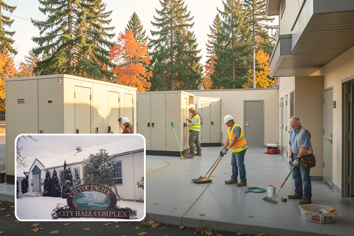 Silt & Sediment Removal in Pacific, King County, WA - Restored conveyance and storage capacity