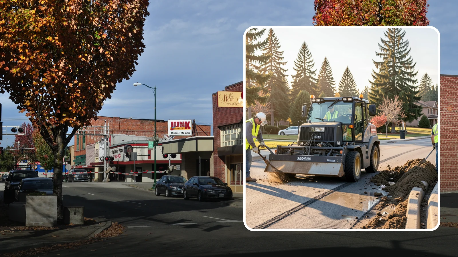 Silt & Sediment Removal in Puyallup, Pierce County, WA - Removal of accumulated silt and sediment from stormwater conveyances and facilities.