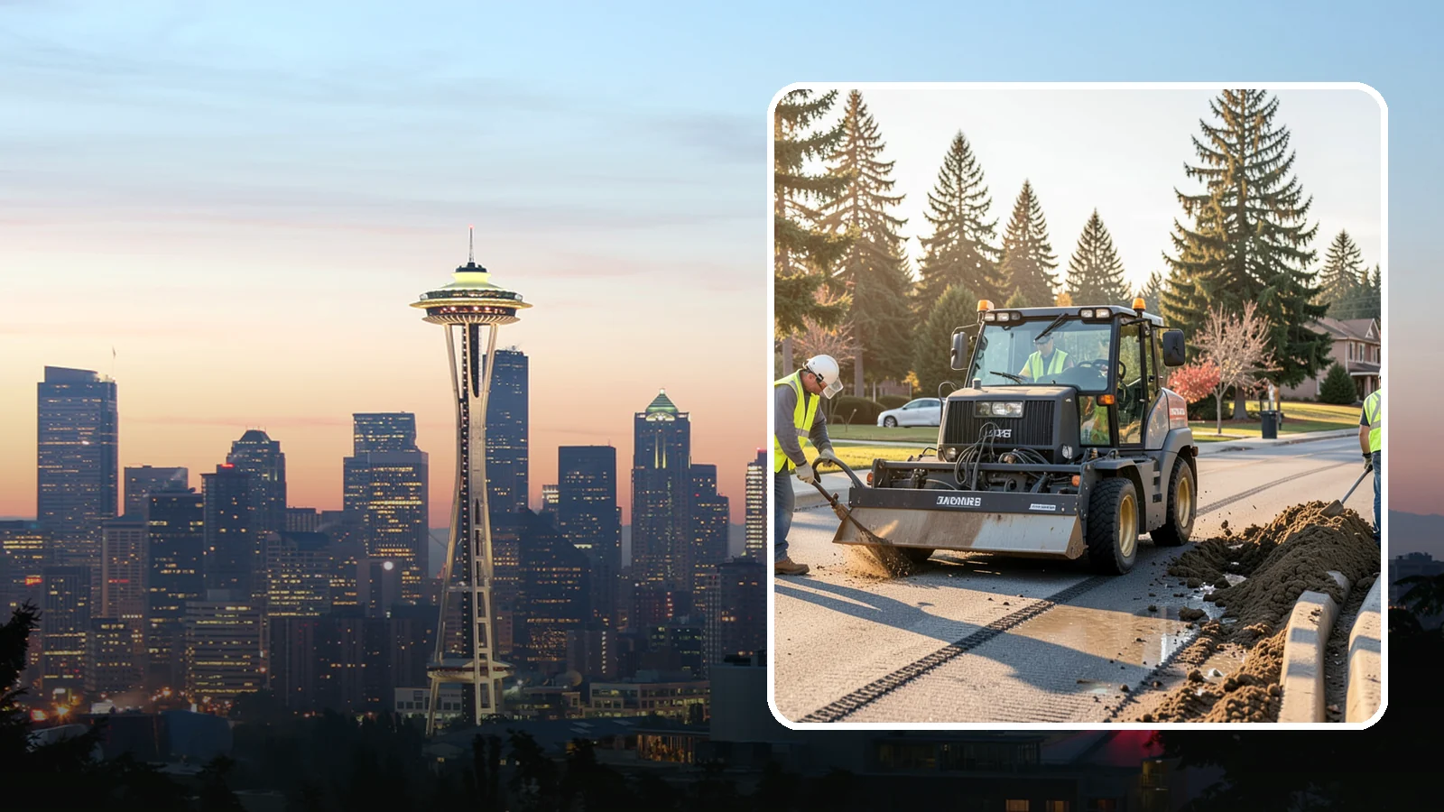 Silt & Sediment Removal in Seattle, King County, WA - Removal of accumulated silt and sediment from stormwater conveyances and facilities.