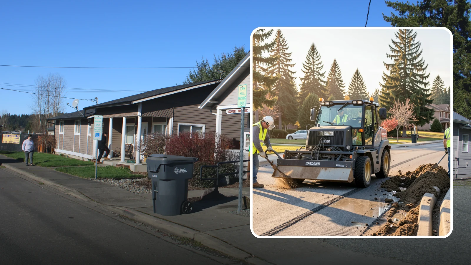 Silt & Sediment Removal in South Prairie, Pierce County, WA - Removal of accumulated silt and sediment from stormwater conveyances and facilities.
