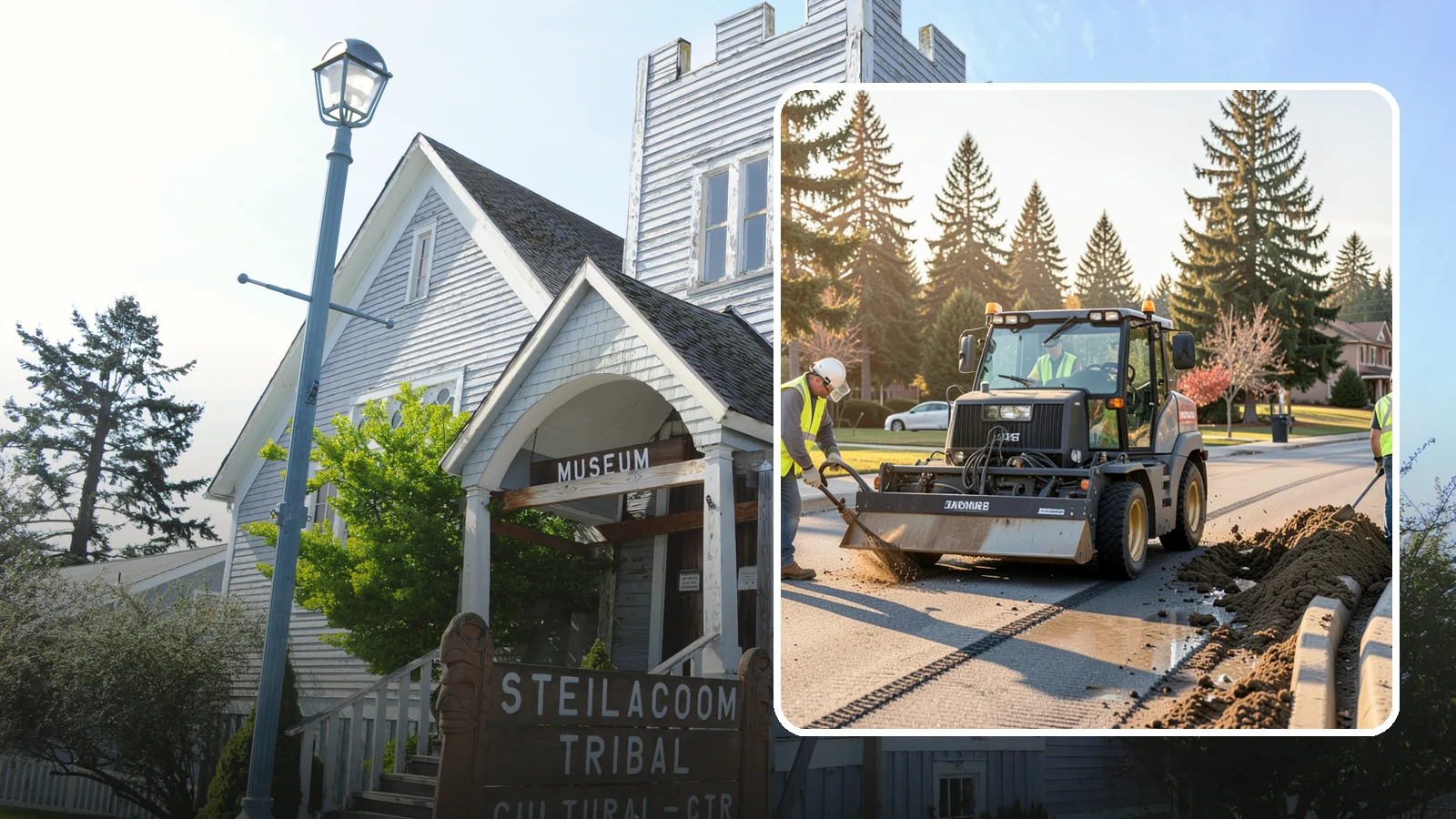Silt & Sediment Removal in Steilacoom, Pierce County, WA - Removal of accumulated silt and sediment from stormwater conveyances and facilities.
