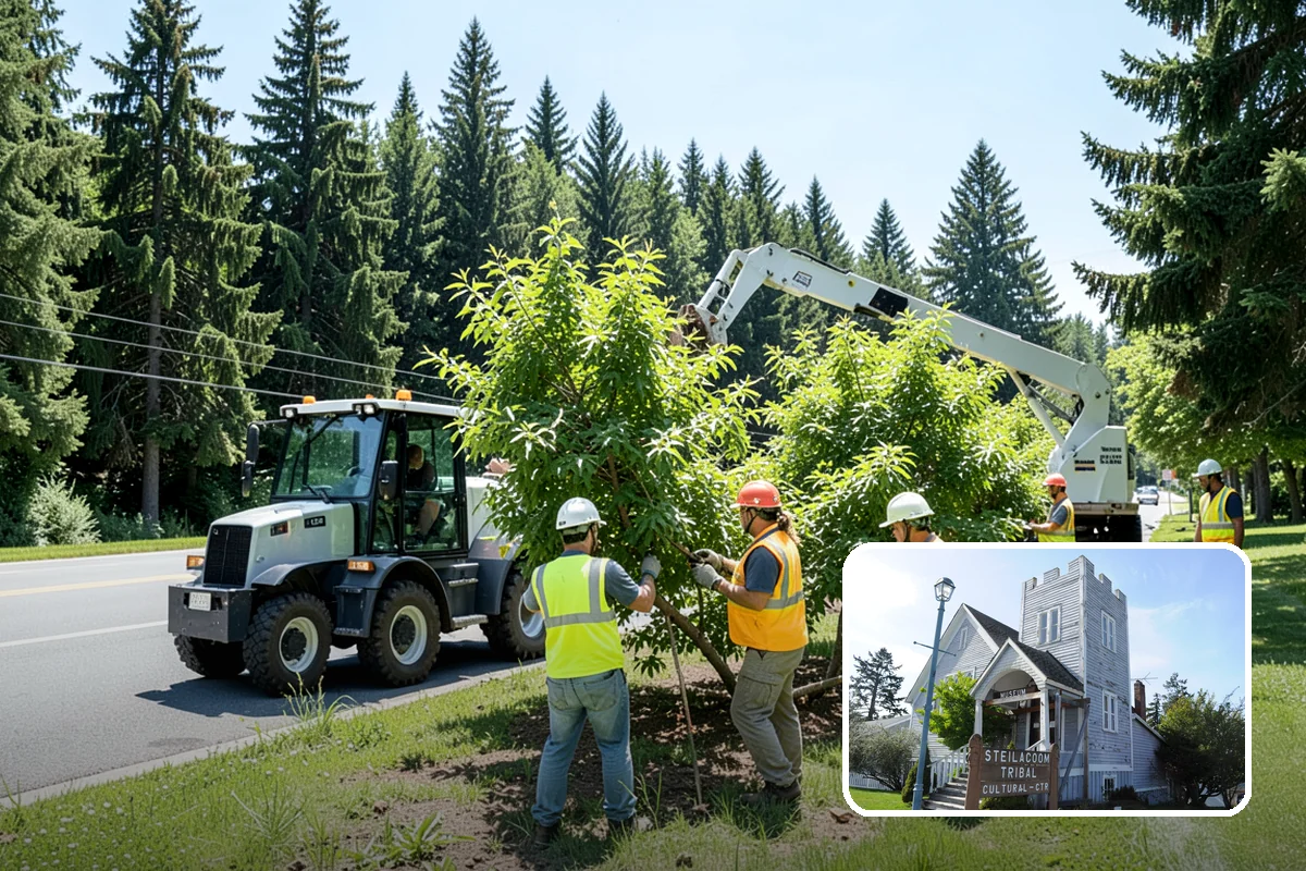 Silt & Sediment Removal in Steilacoom, Pierce County, WA - Restored conveyance and storage capacity