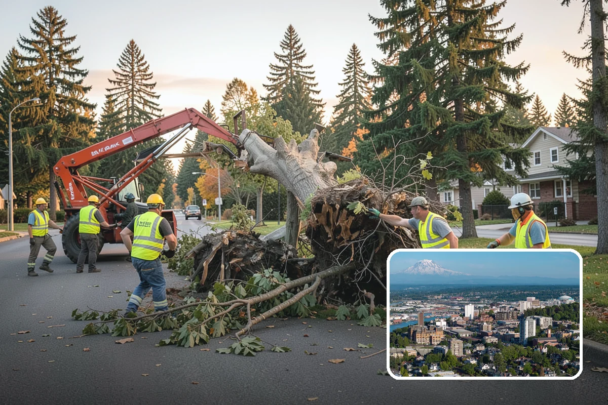 Silt & Sediment Removal in Tacoma, Pierce County, WA - Restored conveyance and storage capacity