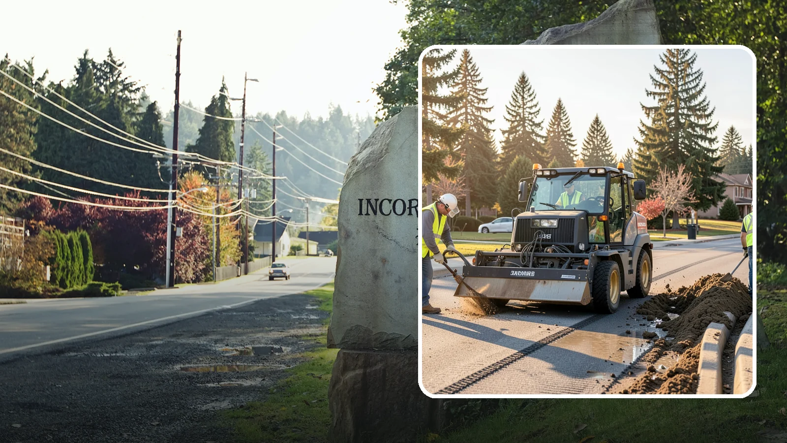 Silt & Sediment Removal in Wilkeson, Pierce County, WA - Removal of accumulated silt and sediment from stormwater conveyances and facilities.
