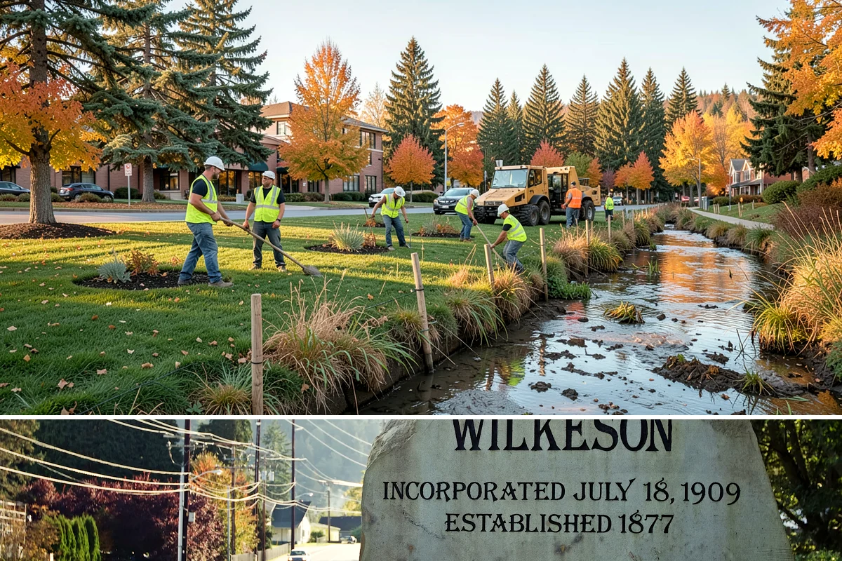 Silt & Sediment Removal in Wilkeson, Pierce County, WA - Removal from ponds and channels is scheduled during dry summer conditions when dewatering and access are most practical.