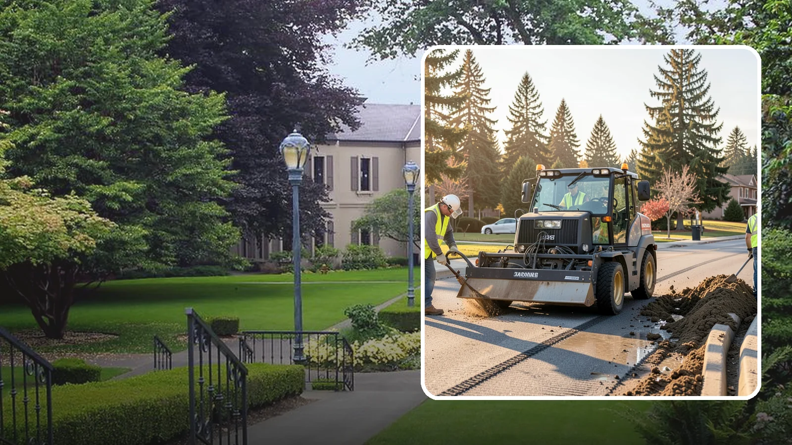 Silt & Sediment Removal in Woodinville, King County, WA - Removal of accumulated silt and sediment from stormwater conveyances and facilities.