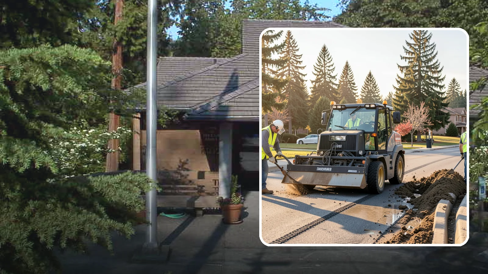 Silt & Sediment Removal in Yarrow Point, King County, WA - Removal of accumulated silt and sediment from stormwater conveyances and facilities.
