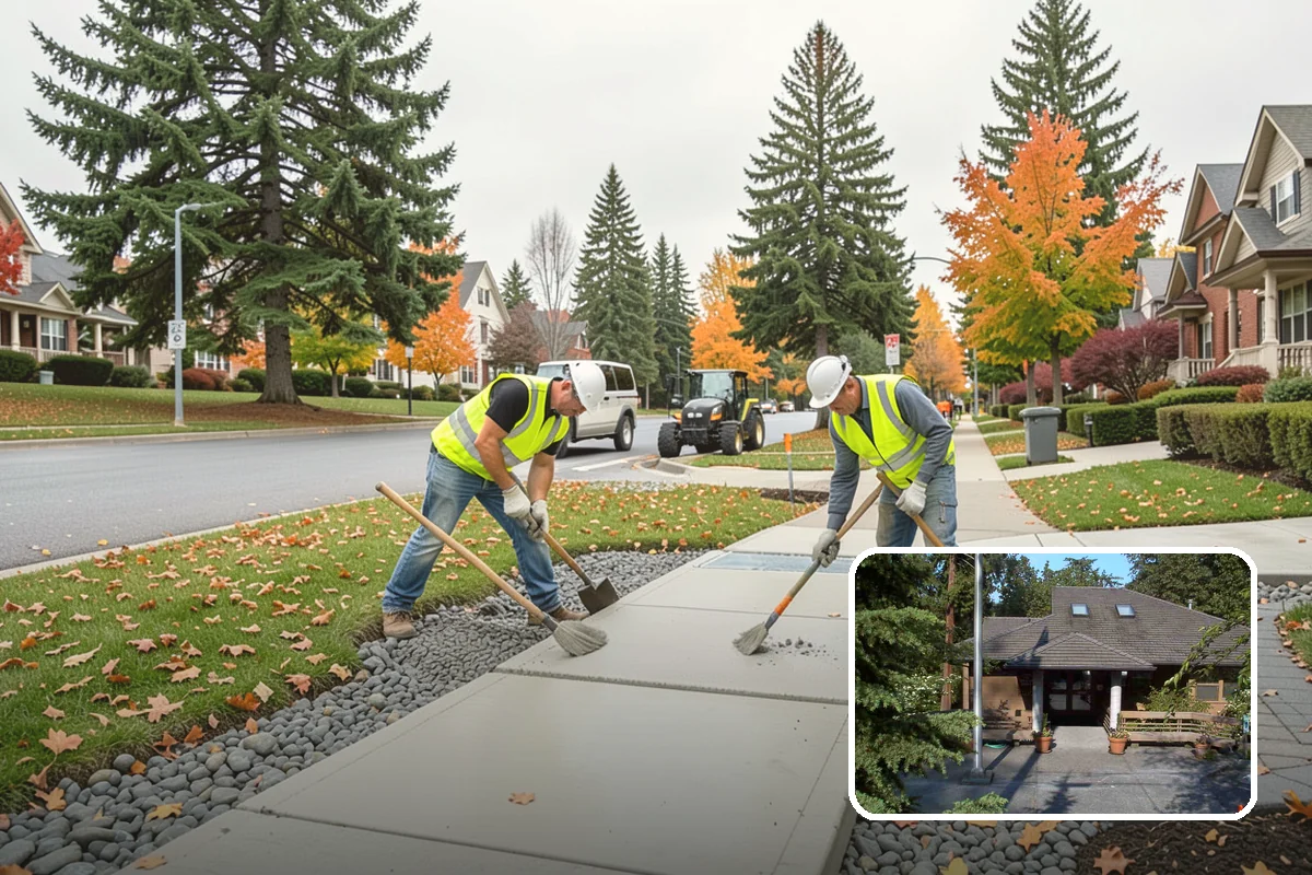 Silt & Sediment Removal in Yarrow Point, King County, WA - Restored conveyance and storage capacity