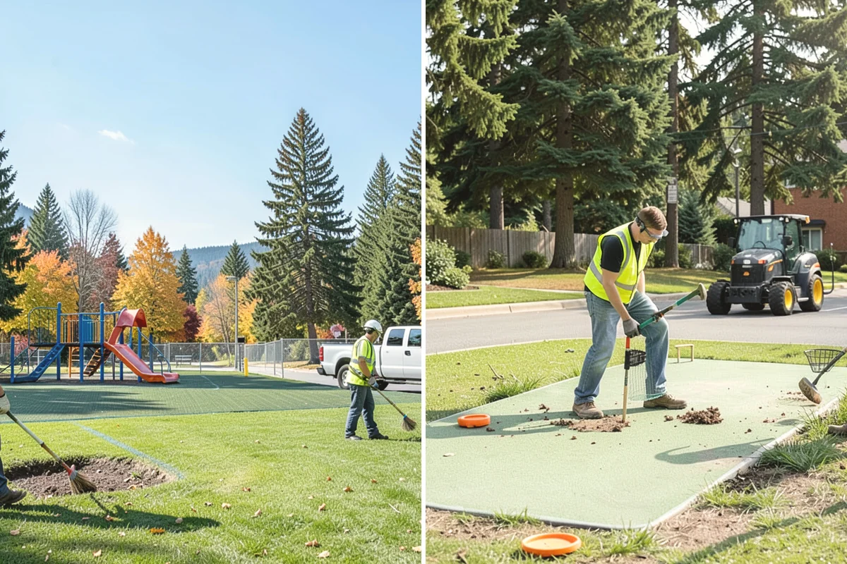 Skate Park Maintenance in Anacortes, Skagit County, WA - Inspect ramps, transitions, coping, and drainage for hazards