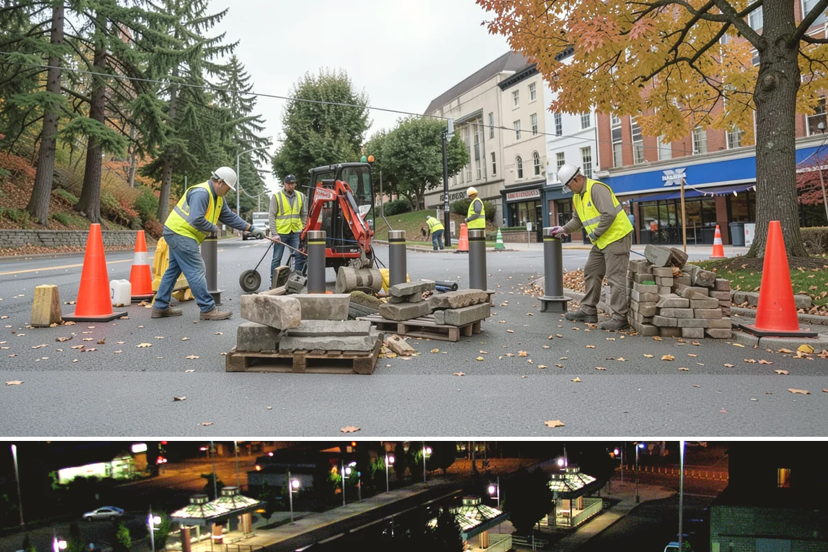Skate Park Maintenance in Auburn, King County, WA - Clearing and inspections continue year-round, with concrete repairs prioritized during dry-weather windows for proper curing.