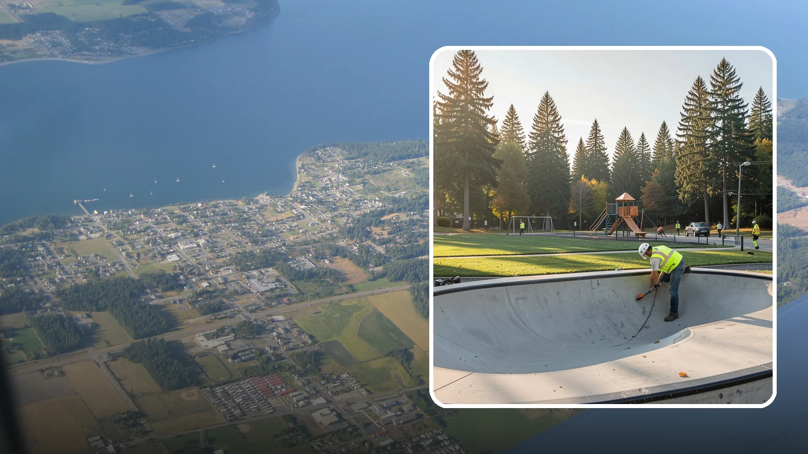 Skate Park Maintenance in Coupeville, Island County, WA - Inspection, cleaning, and minor repair that keeps municipal skate parks safe and rideable year-round.