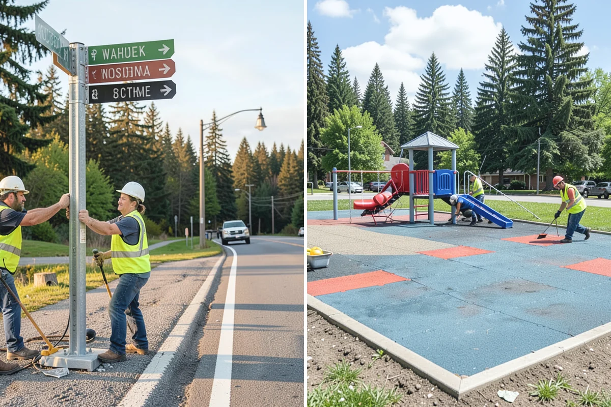 Skate Park Maintenance in Coupeville, Island County, WA - Inspect ramps, transitions, coping, and drainage for hazards