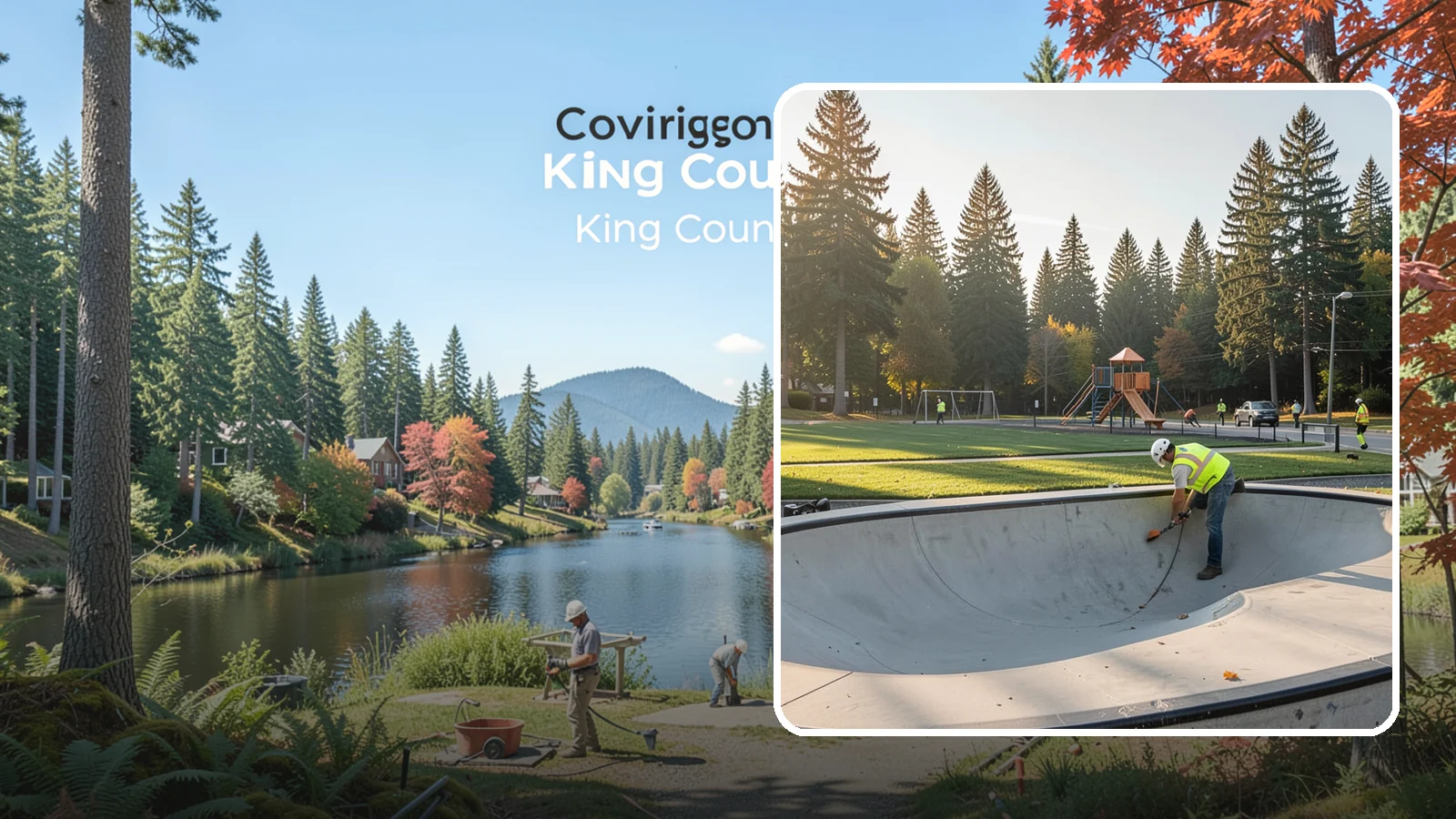 Skate Park Maintenance in Covington, King County, WA - Inspection, cleaning, and minor repair that keeps municipal skate parks safe and rideable year-round.