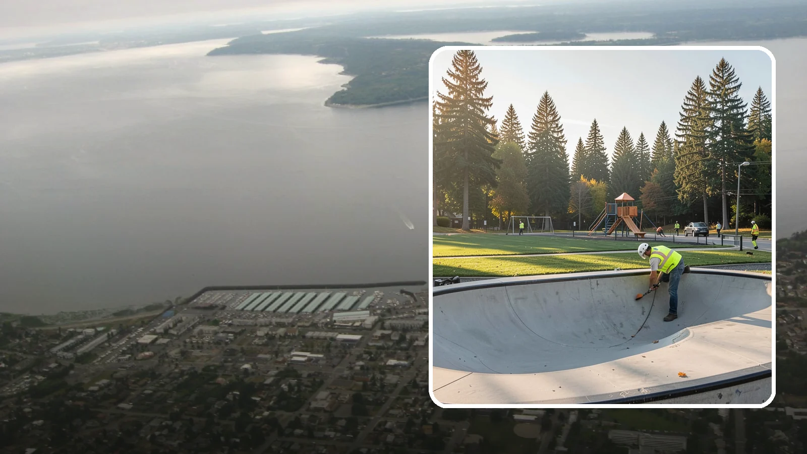 Skate Park Maintenance in Des Moines, King County, WA - Inspection, cleaning, and minor repair that keeps municipal skate parks safe and rideable year-round.