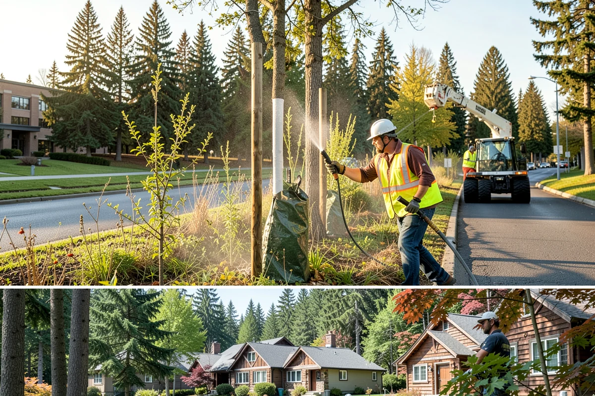 Skate Park Maintenance in Edgewood, Pierce County, WA - Clearing and inspections continue year-round, with concrete repairs prioritized during dry-weather windows for proper curing.
