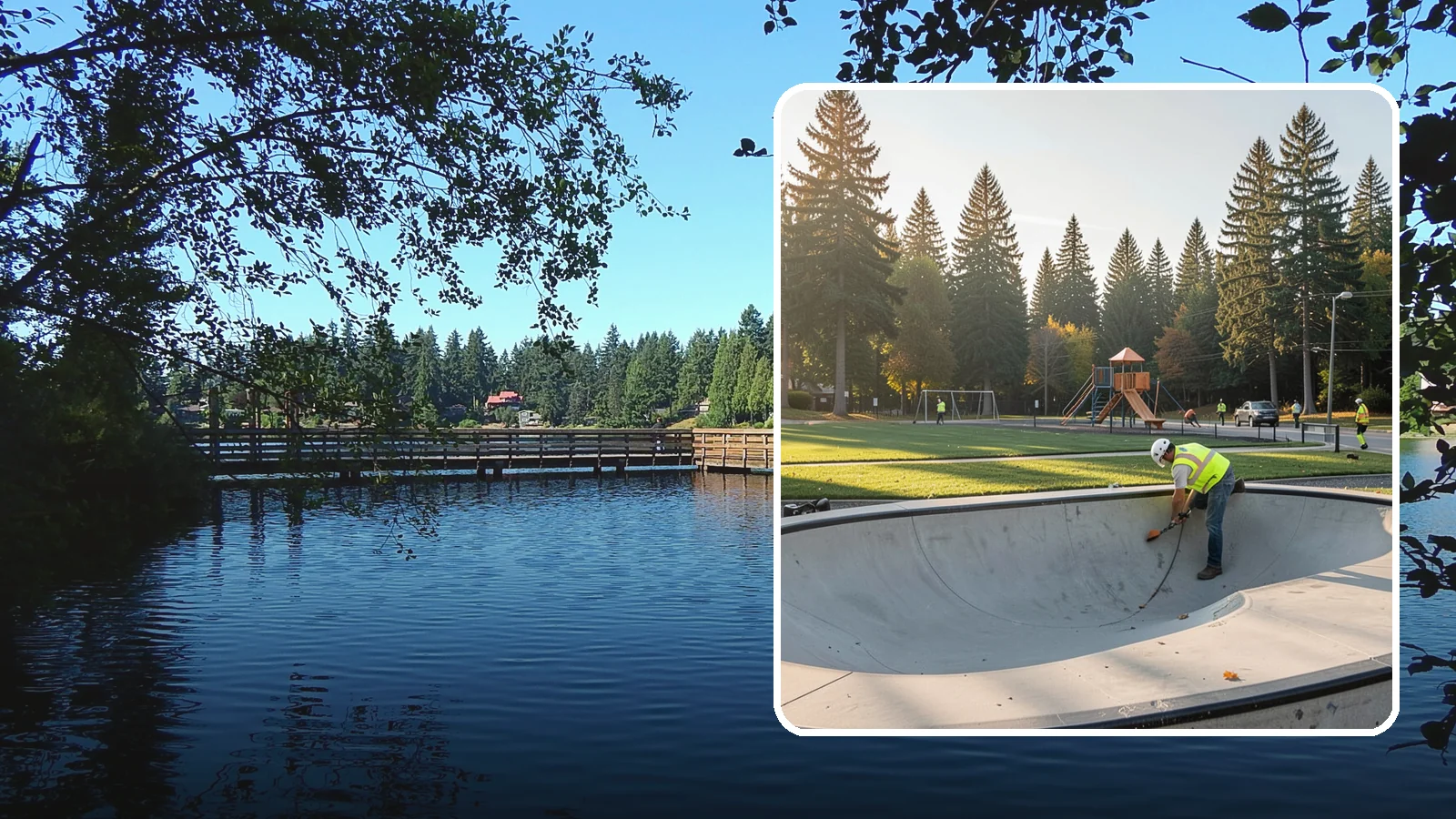 Skate Park Maintenance in Federal Way, King County, WA - Inspection, cleaning, and minor repair that keeps municipal skate parks safe and rideable year-round.