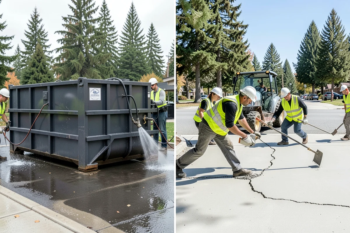 Skate Park Maintenance in Gig Harbor, Pierce County, WA - Inspect ramps, transitions, coping, and drainage for hazards