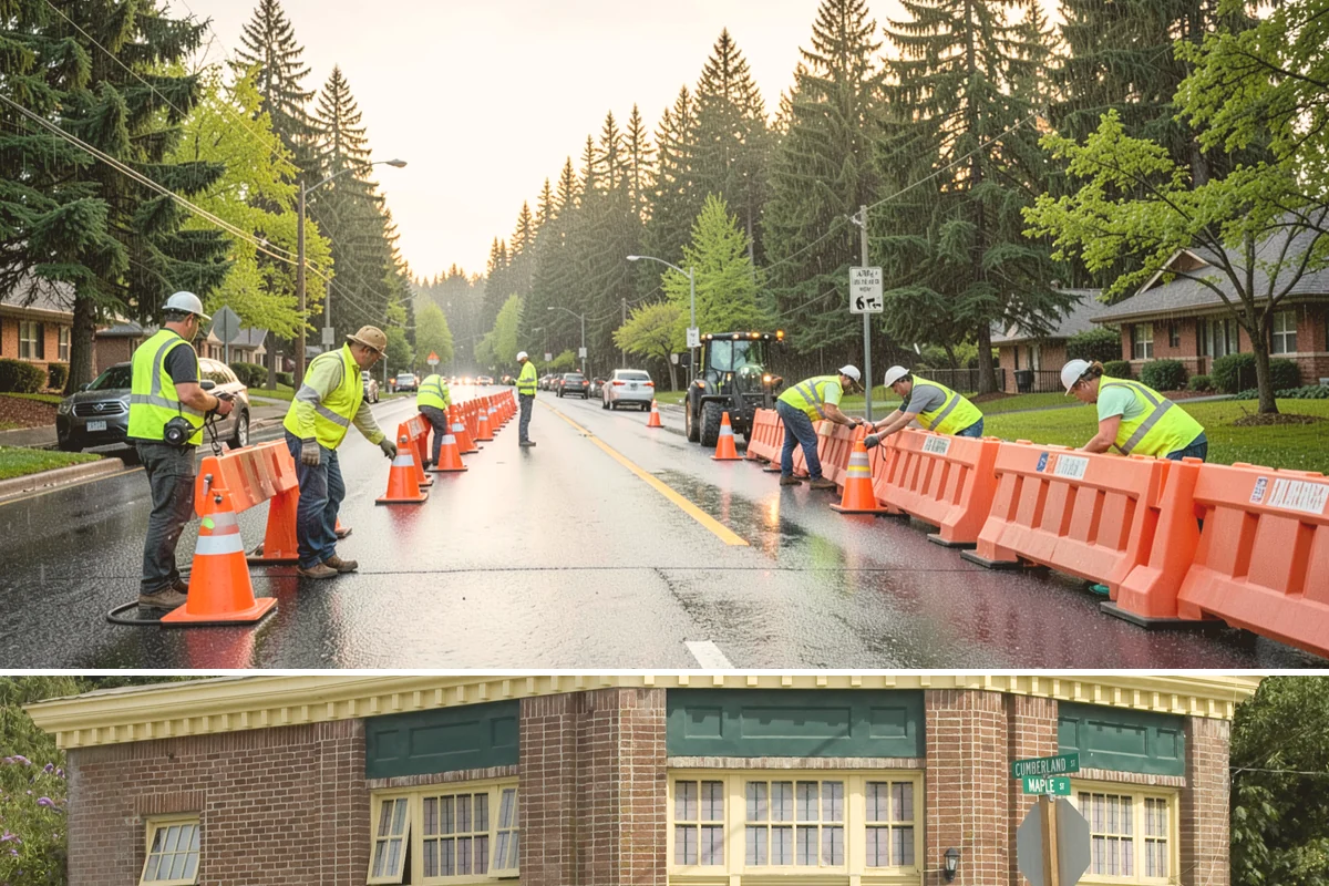 Skate Park Maintenance in Hamilton, Skagit County, WA - Clearing and inspections continue year-round, with concrete repairs prioritized during dry-weather windows for proper curing.