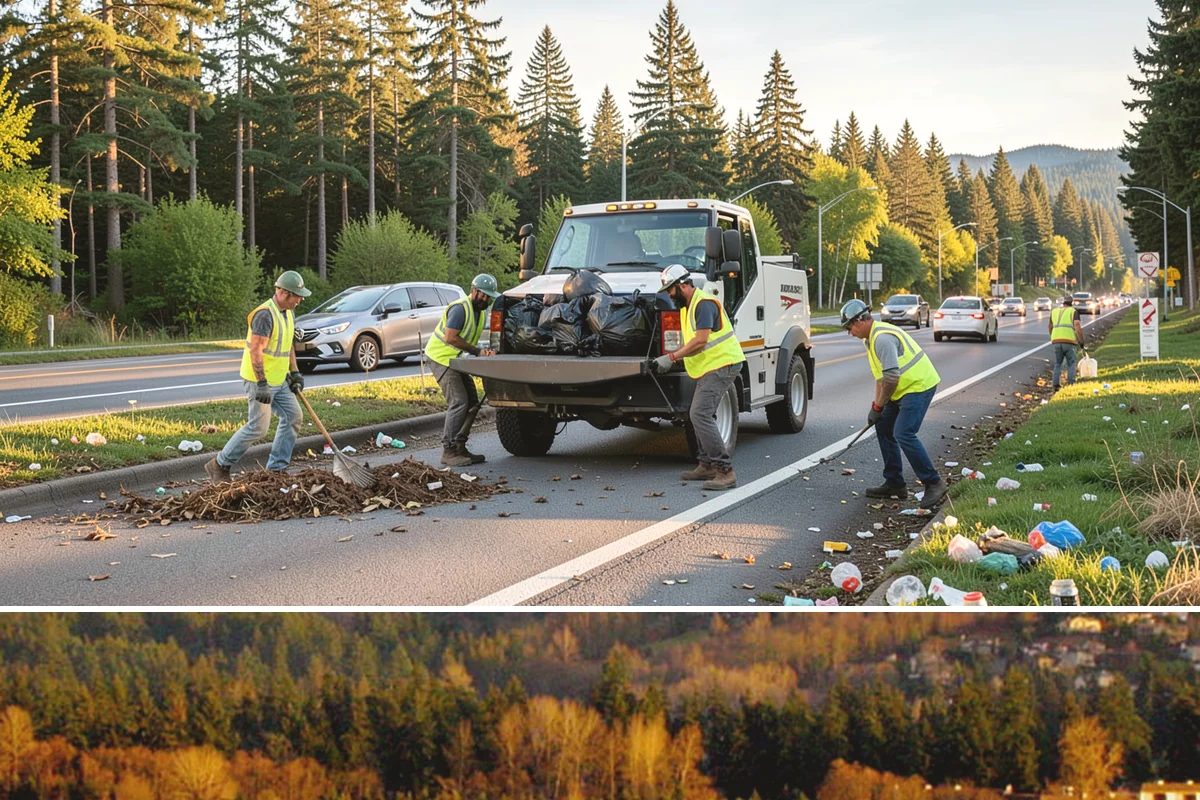 Skate Park Maintenance in Kenmore, King County, WA - Clearing and inspections continue year-round, with concrete repairs prioritized during dry-weather windows for proper curing.