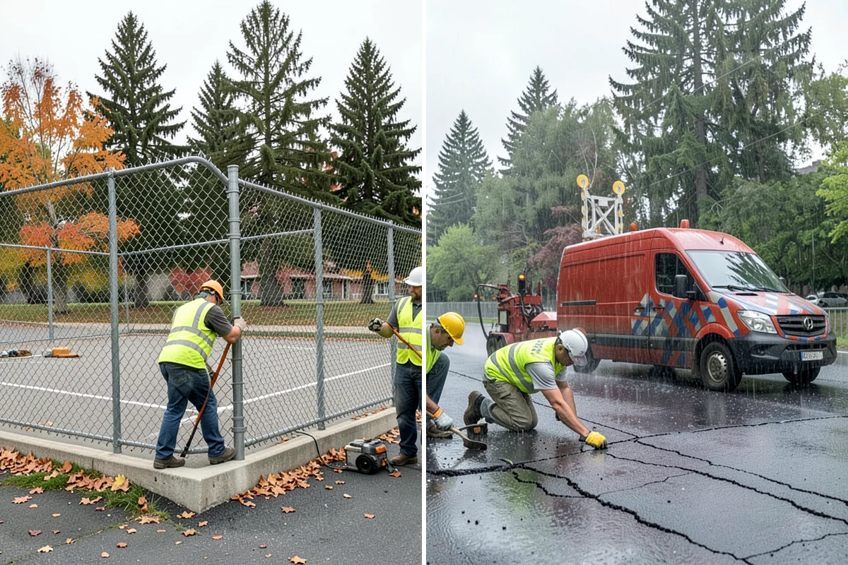 Skate Park Maintenance in Lake Forest Park, King County, WA - Inspect ramps, transitions, coping, and drainage for hazards