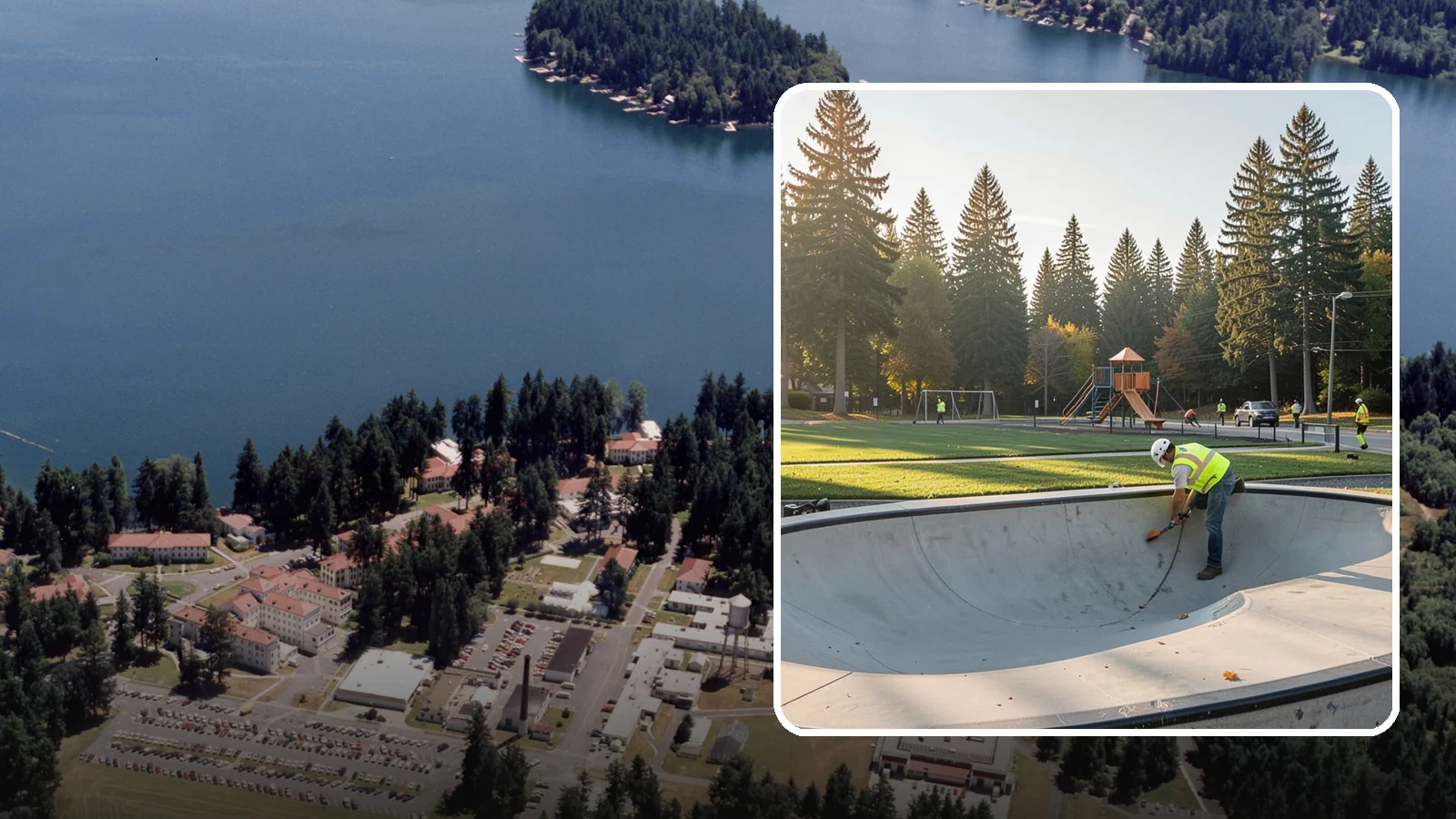 Skate Park Maintenance in Lakewood, Pierce County, WA - Inspection, cleaning, and minor repair that keeps municipal skate parks safe and rideable year-round.