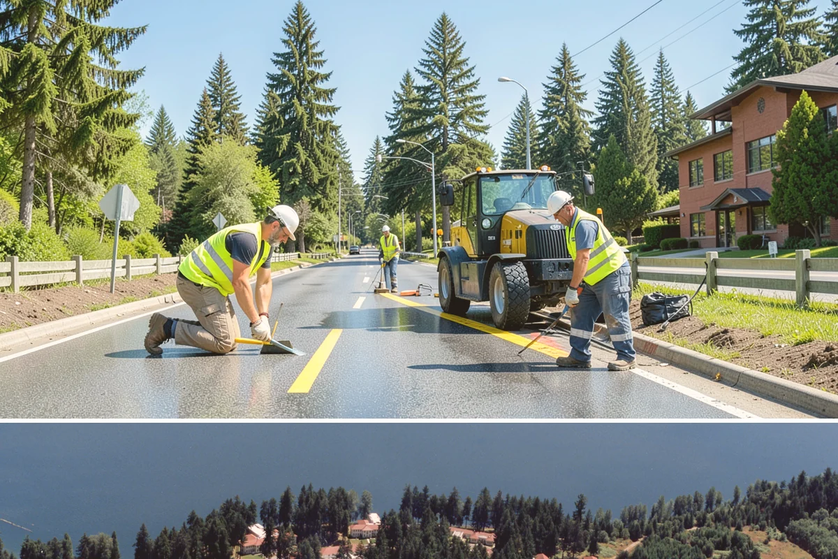 Skate Park Maintenance in Lakewood, Pierce County, WA - Clearing and inspections continue year-round, with concrete repairs prioritized during dry-weather windows for proper curing.