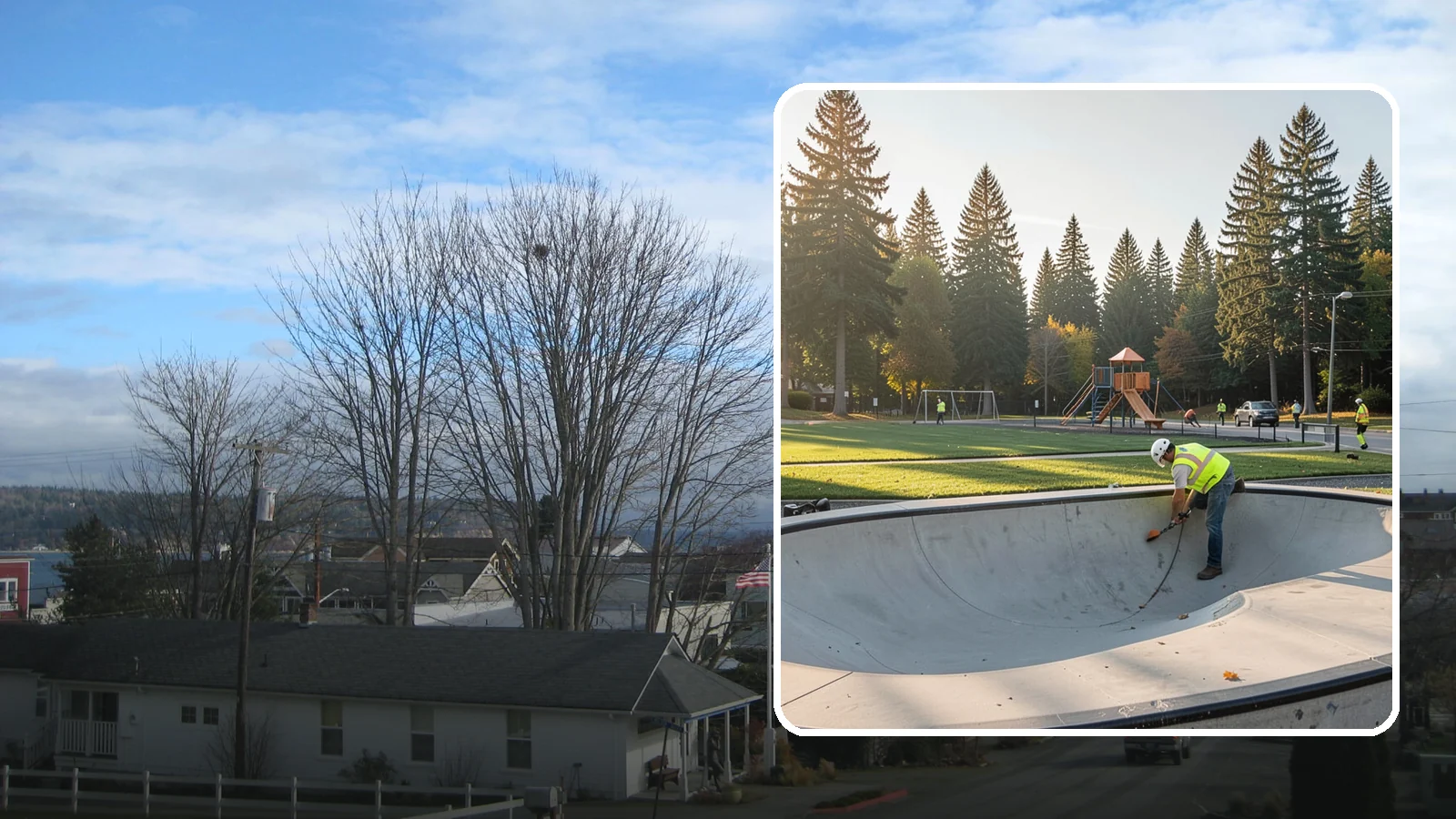 Skate Park Maintenance in Langley, Island County, WA - Inspection, cleaning, and minor repair that keeps municipal skate parks safe and rideable year-round.