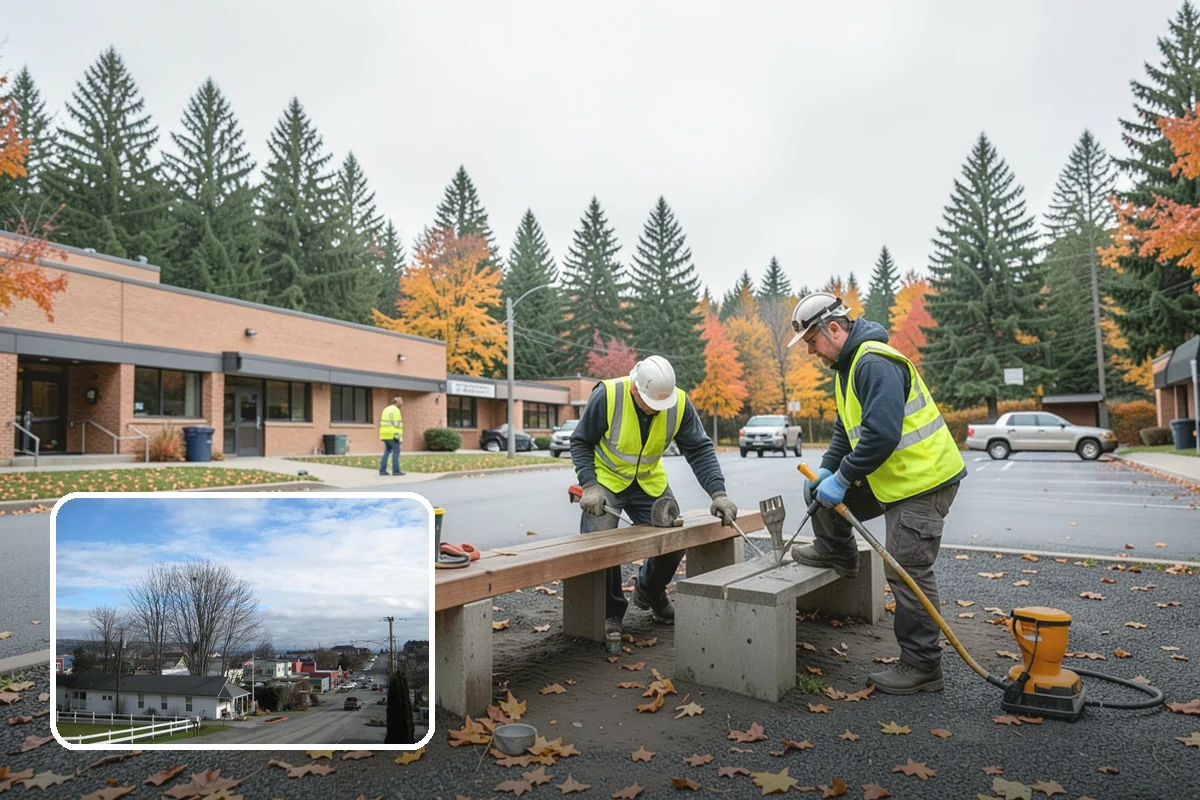 Skate Park Maintenance in Langley, Island County, WA - Reduces rider injury risk from surface defects and debris