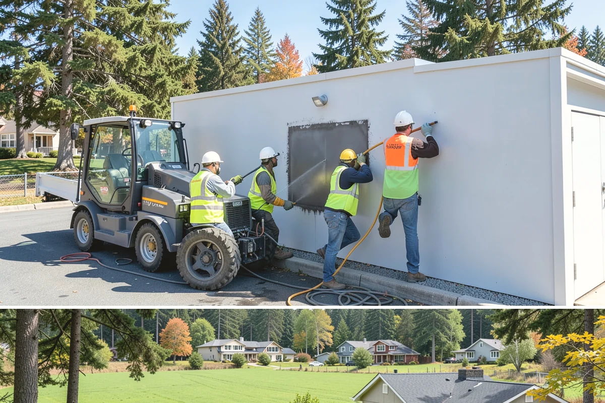 Skate Park Maintenance in Lyman, Skagit County, WA - Clearing and inspections continue year-round, with concrete repairs prioritized during dry-weather windows for proper curing.