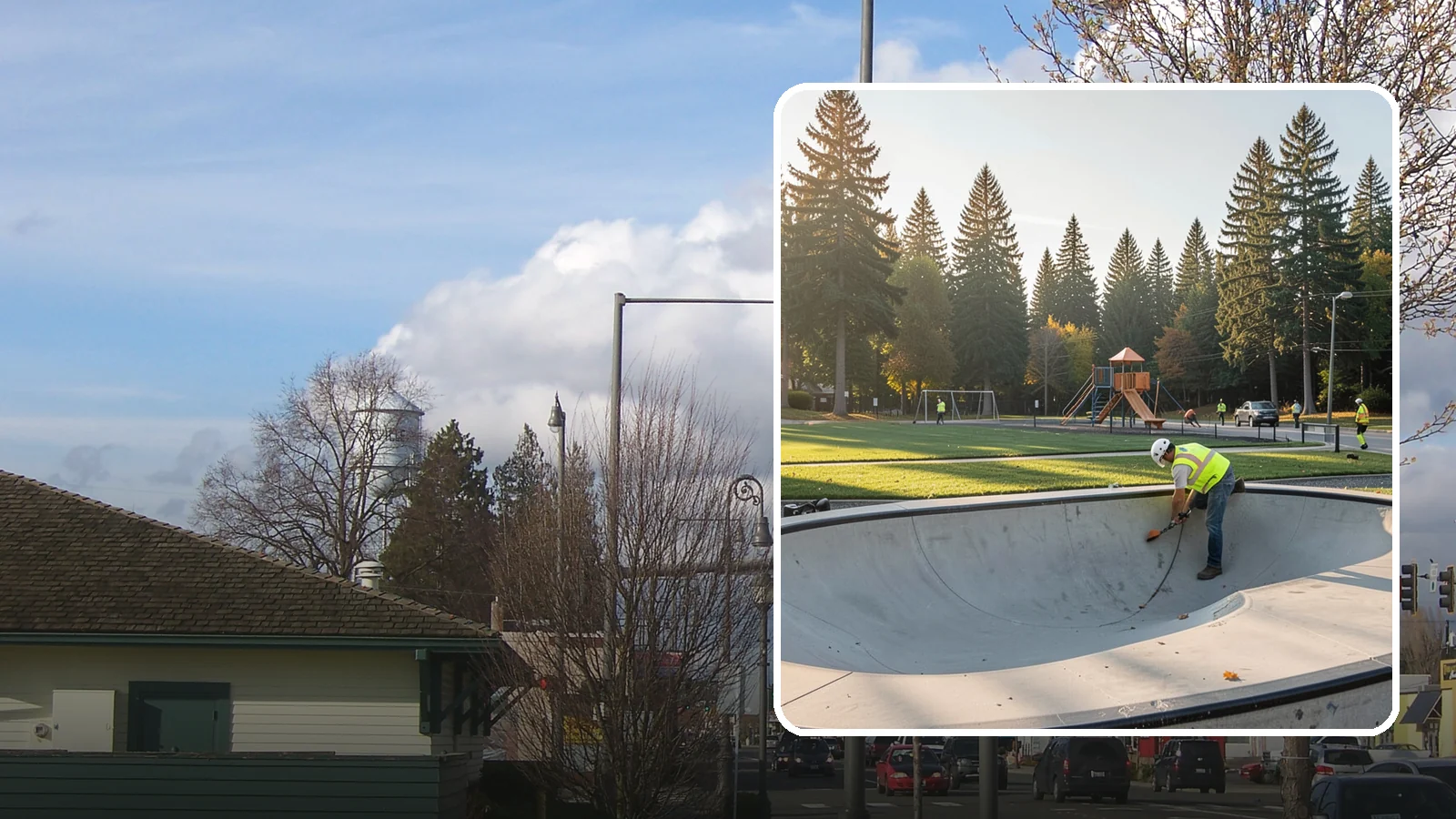 Skate Park Maintenance in Marysville, Snohomish County, WA - Inspection, cleaning, and minor repair that keeps municipal skate parks safe and rideable year-round.