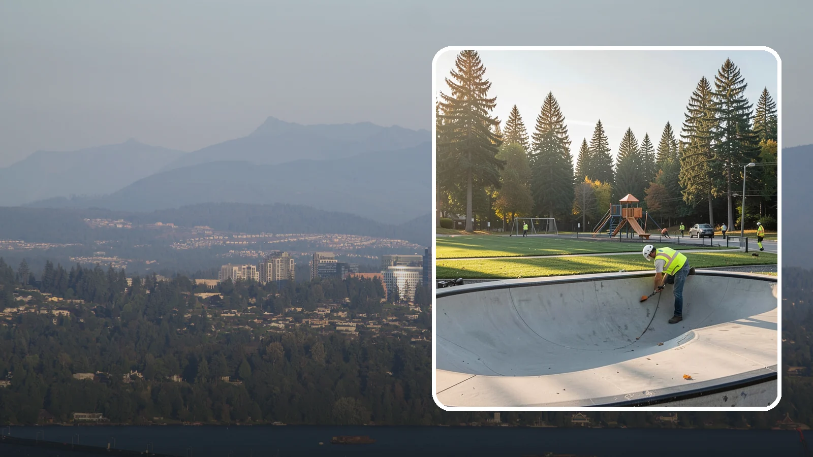 Skate Park Maintenance in Medina, King County, WA - Inspection, cleaning, and minor repair that keeps municipal skate parks safe and rideable year-round.