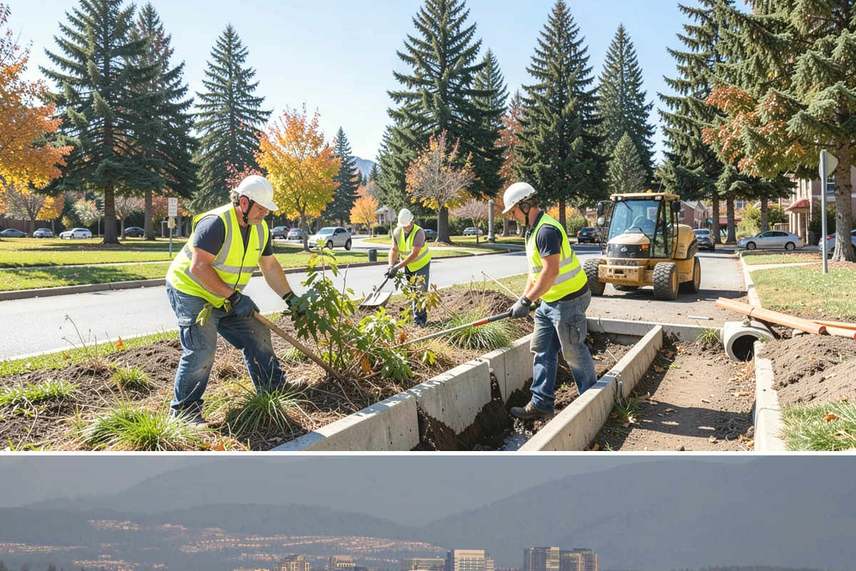 Skate Park Maintenance in Medina, King County, WA - Clearing and inspections continue year-round, with concrete repairs prioritized during dry-weather windows for proper curing.