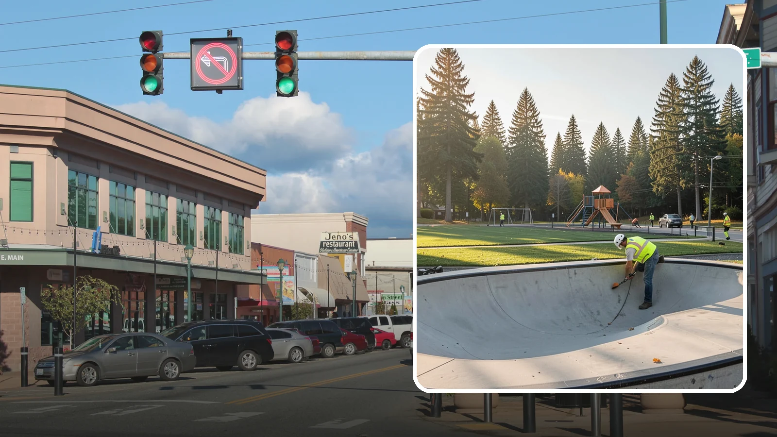 Skate Park Maintenance in Monroe, Snohomish County, WA - Inspection, cleaning, and minor repair that keeps municipal skate parks safe and rideable year-round.