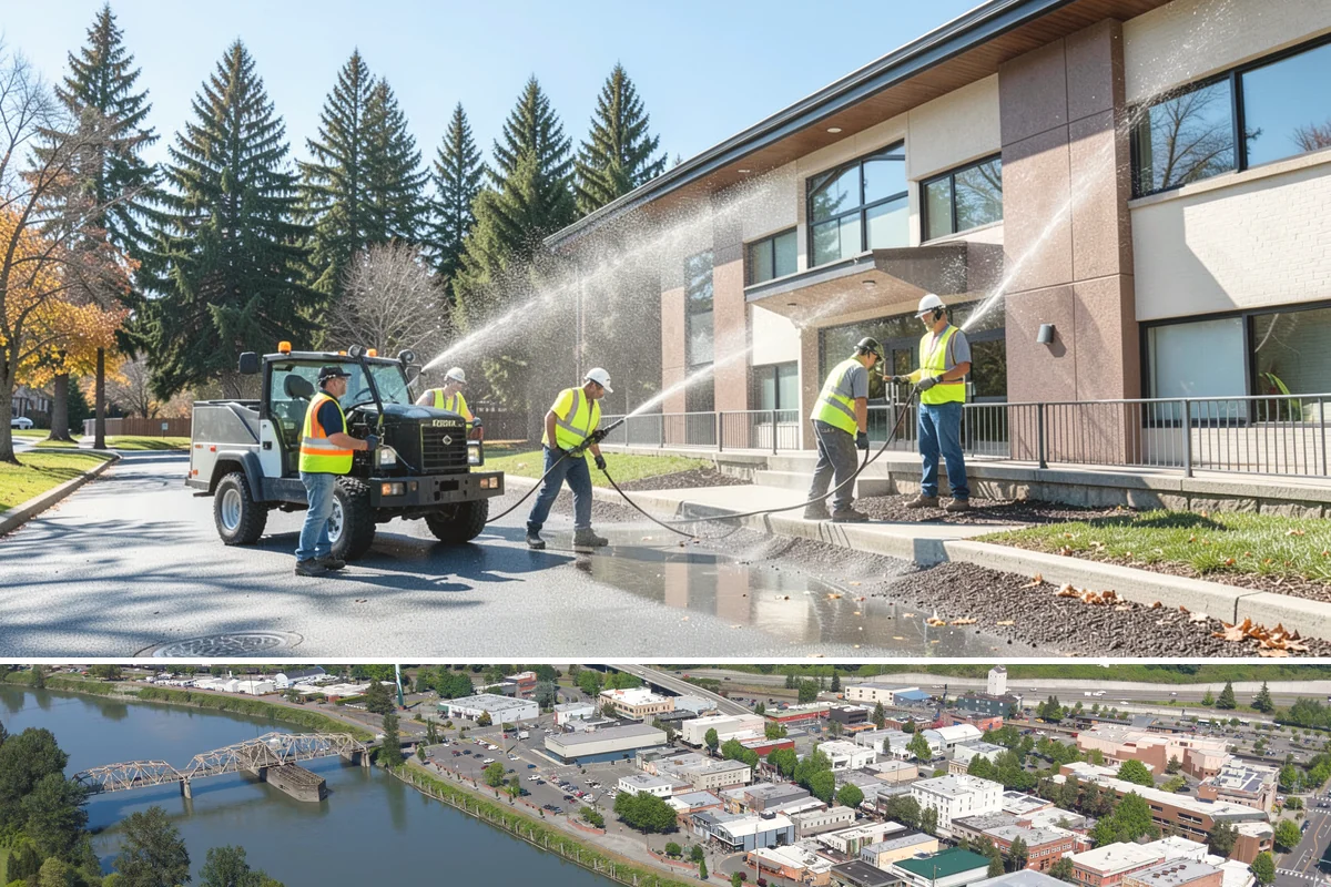 Skate Park Maintenance in Mount Vernon, Skagit County, WA - Clearing and inspections continue year-round, with concrete repairs prioritized during dry-weather windows for proper curing.