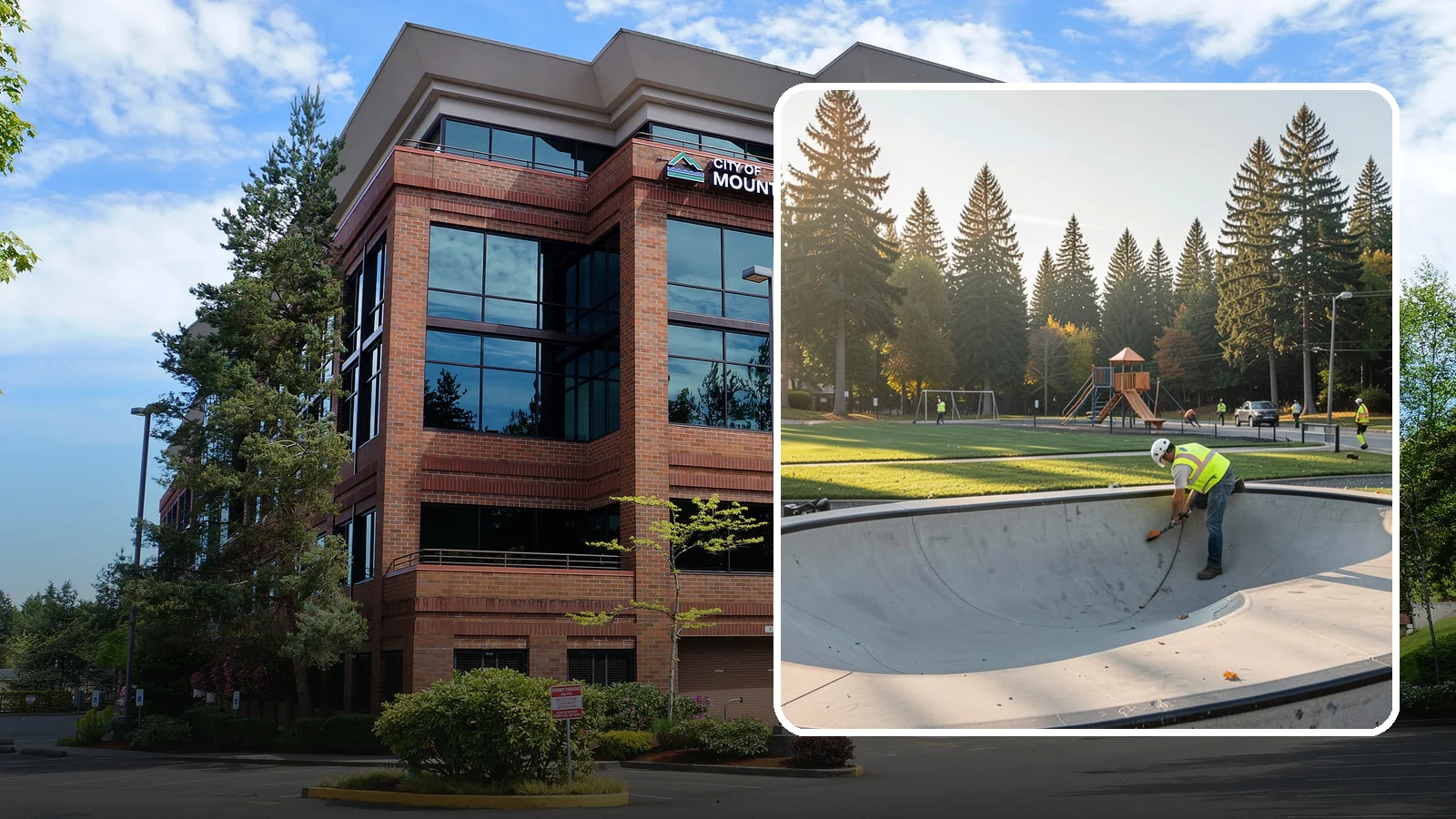 Skate Park Maintenance in Mountlake Terrace, Snohomish County, WA - Inspection, cleaning, and minor repair that keeps municipal skate parks safe and rideable year-round.