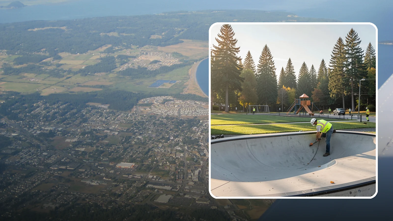 Skate Park Maintenance in Oak Harbor, Island County, WA - Inspection, cleaning, and minor repair that keeps municipal skate parks safe and rideable year-round.