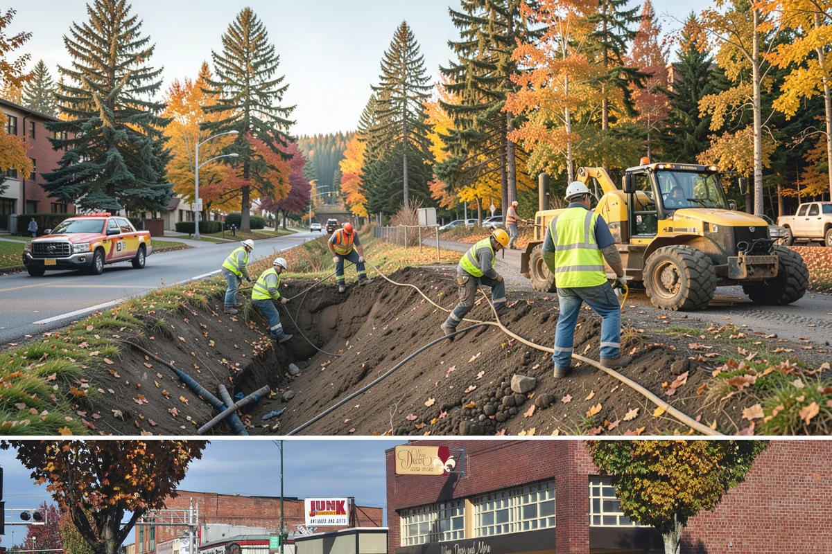 Skate Park Maintenance in Puyallup, Pierce County, WA - Clearing and inspections continue year-round, with concrete repairs prioritized during dry-weather windows for proper curing.