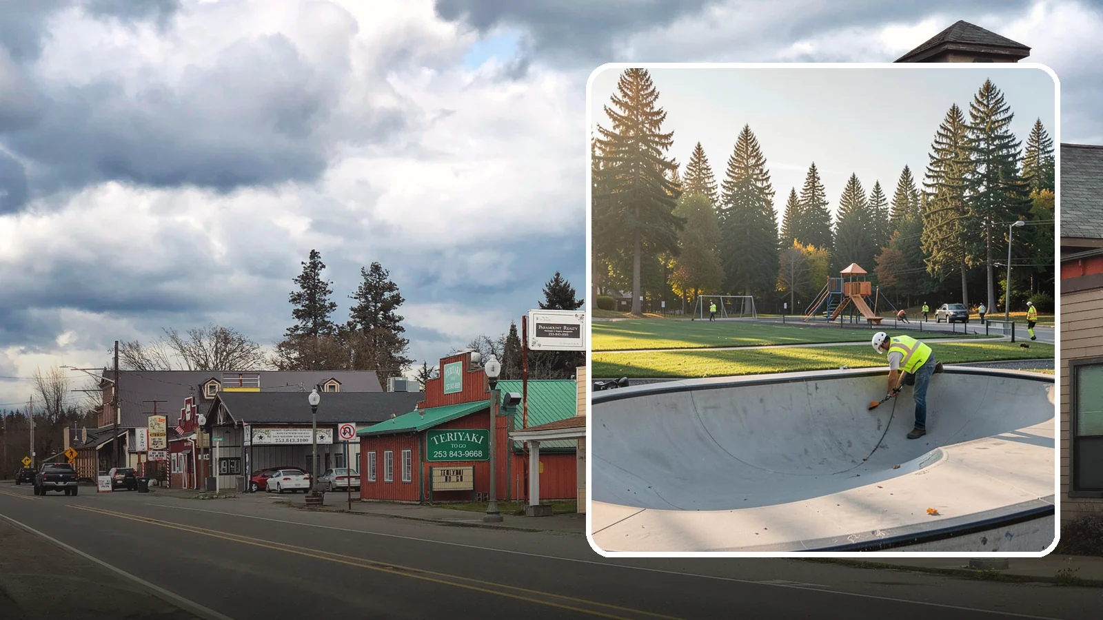 Skate Park Maintenance in Roy, Pierce County, WA - Inspection, cleaning, and minor repair that keeps municipal skate parks safe and rideable year-round.