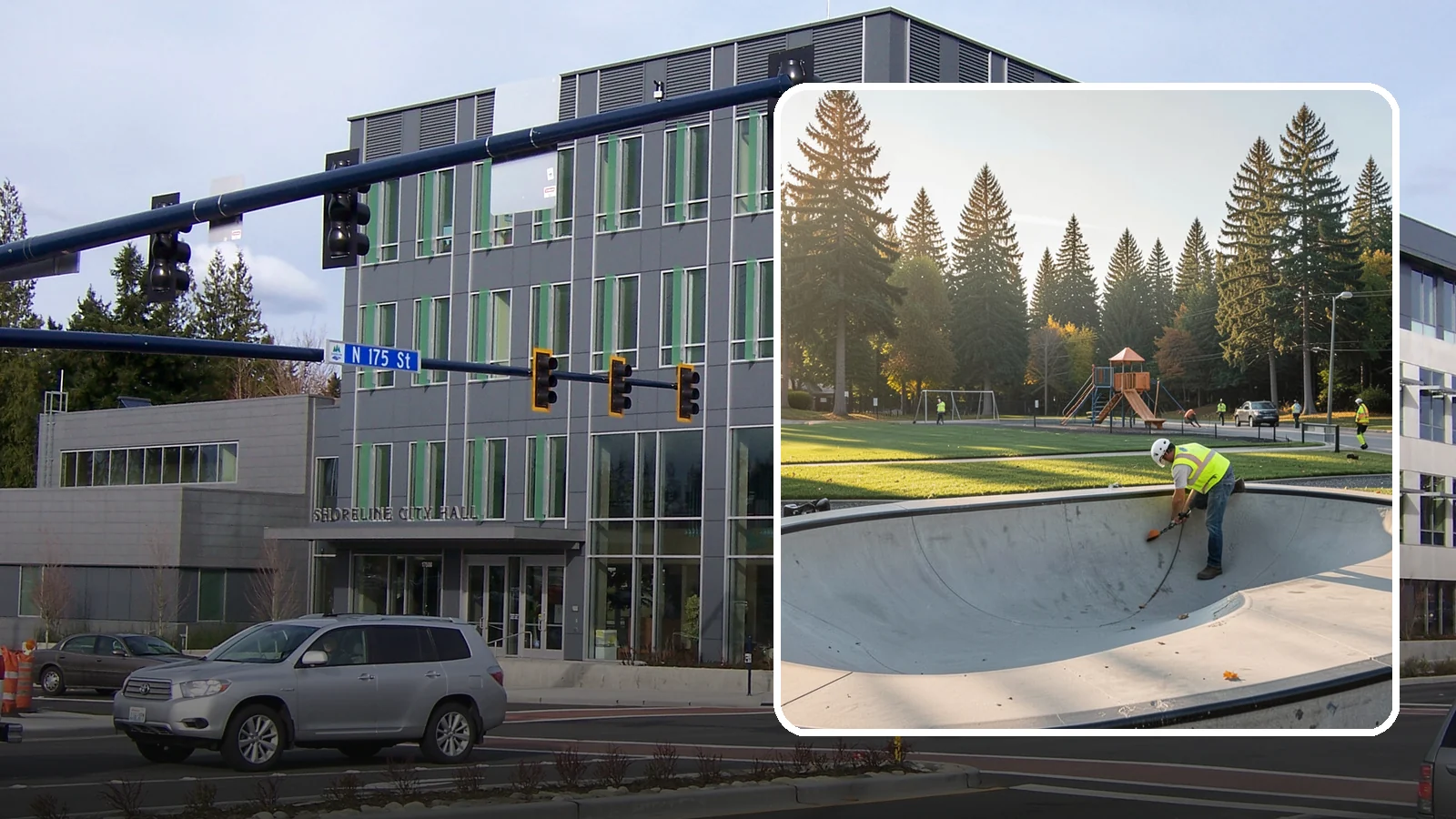 Skate Park Maintenance in Shoreline, King County, WA - Inspection, cleaning, and minor repair that keeps municipal skate parks safe and rideable year-round.