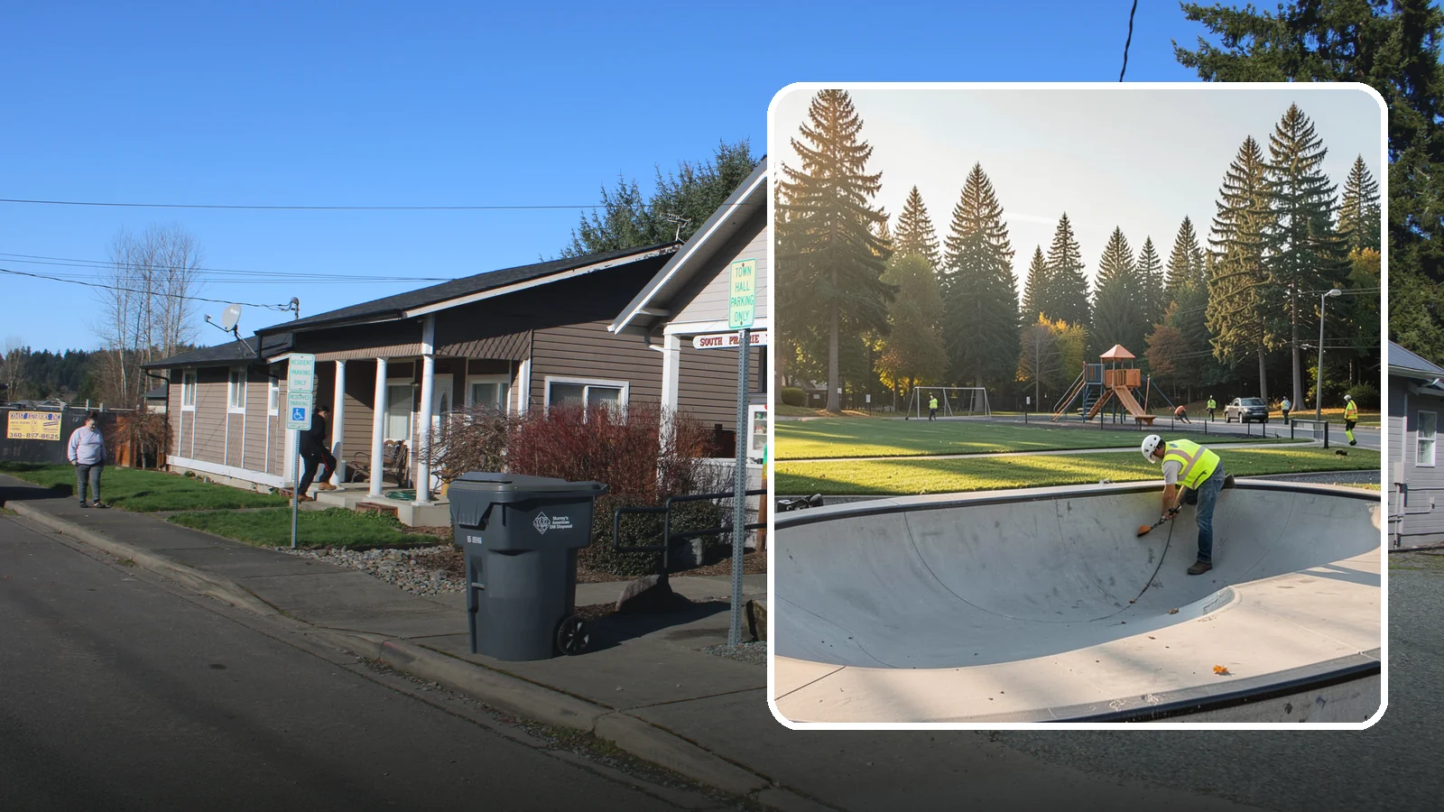 Skate Park Maintenance in South Prairie, Pierce County, WA - Inspection, cleaning, and minor repair that keeps municipal skate parks safe and rideable year-round.