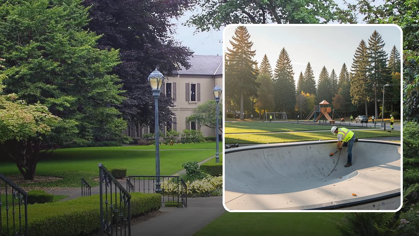 Skate Park Maintenance in Woodinville, King County, WA - Inspection, cleaning, and minor repair that keeps municipal skate parks safe and rideable year-round.